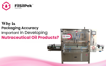Why is packaging accuracy important in developing nutraceutical oil products?
