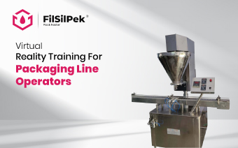 Digital twins for filling line simulation 3 Virtual reality training for packaging line operators