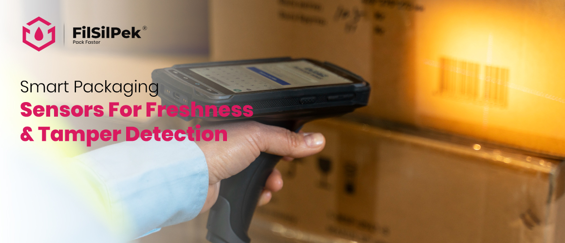 Smart Packaging Sensors for Freshness and Tamper Proofing