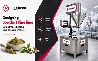 Designing powder filling lines for nutraceuticals & herbal supplements