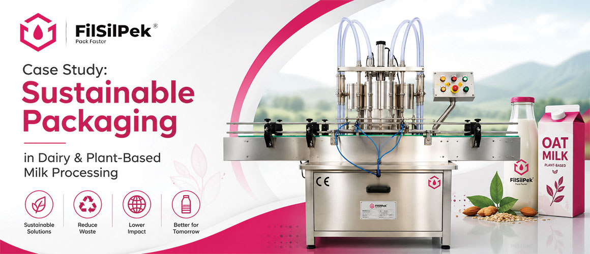Sustainable packaging in dairy and plant-based milk processing