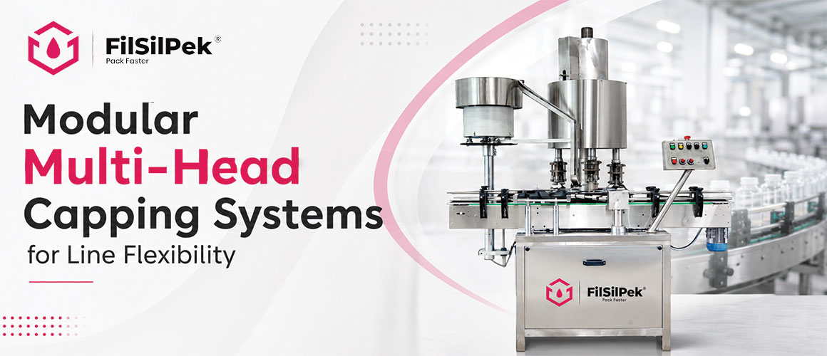 Modular Multi-Head Capping Systems for Flexible Packaging Lines